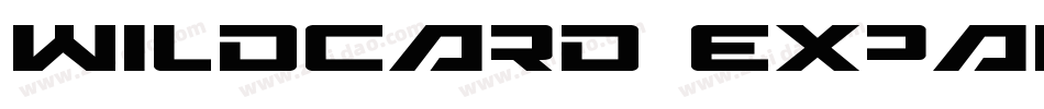 Wildcard Expanded字体转换